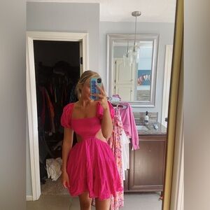 pink boutique dress🩷